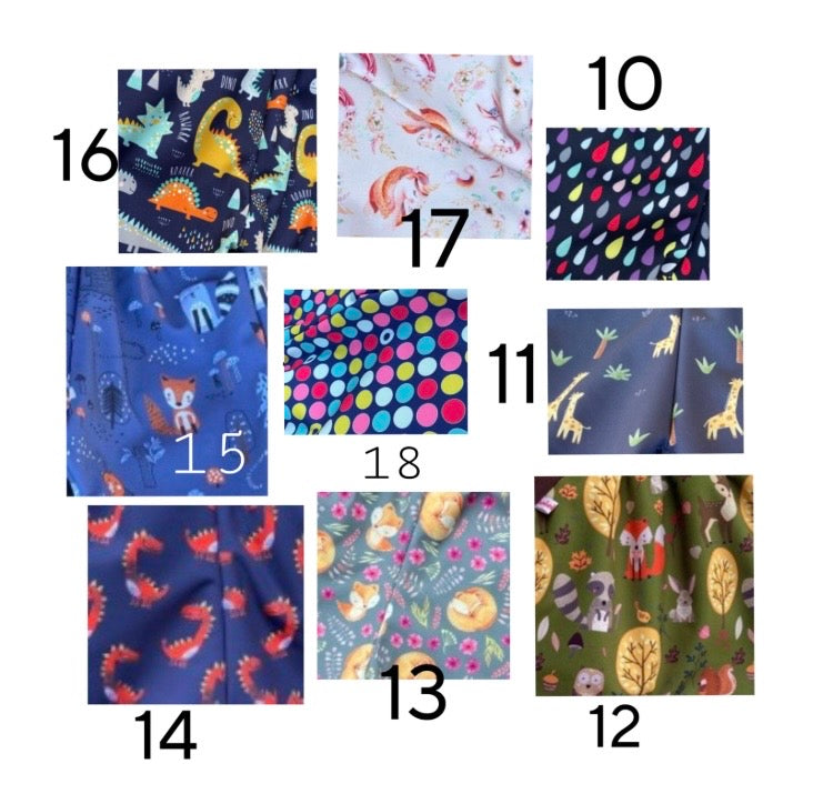 Wollwalk Hose mit Besatz Knie Po aus Softshell Überhose Outdoor Pants gefütterte Hose unisex Waldkindergarten warme Hose