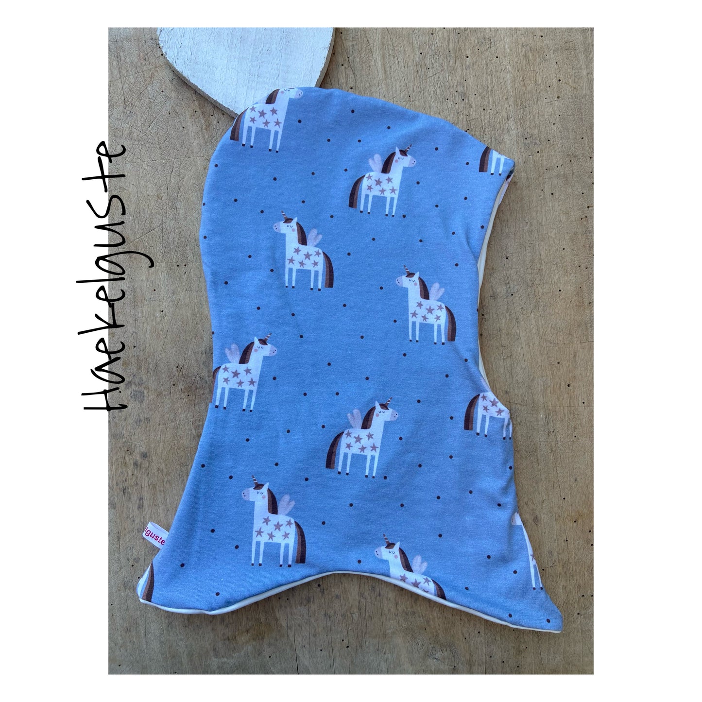 Schlupfmütze "Pferd"  Mütze und Schal in einem, Halswärmer , Sturmhaube , Ohrenwärmer Kinder