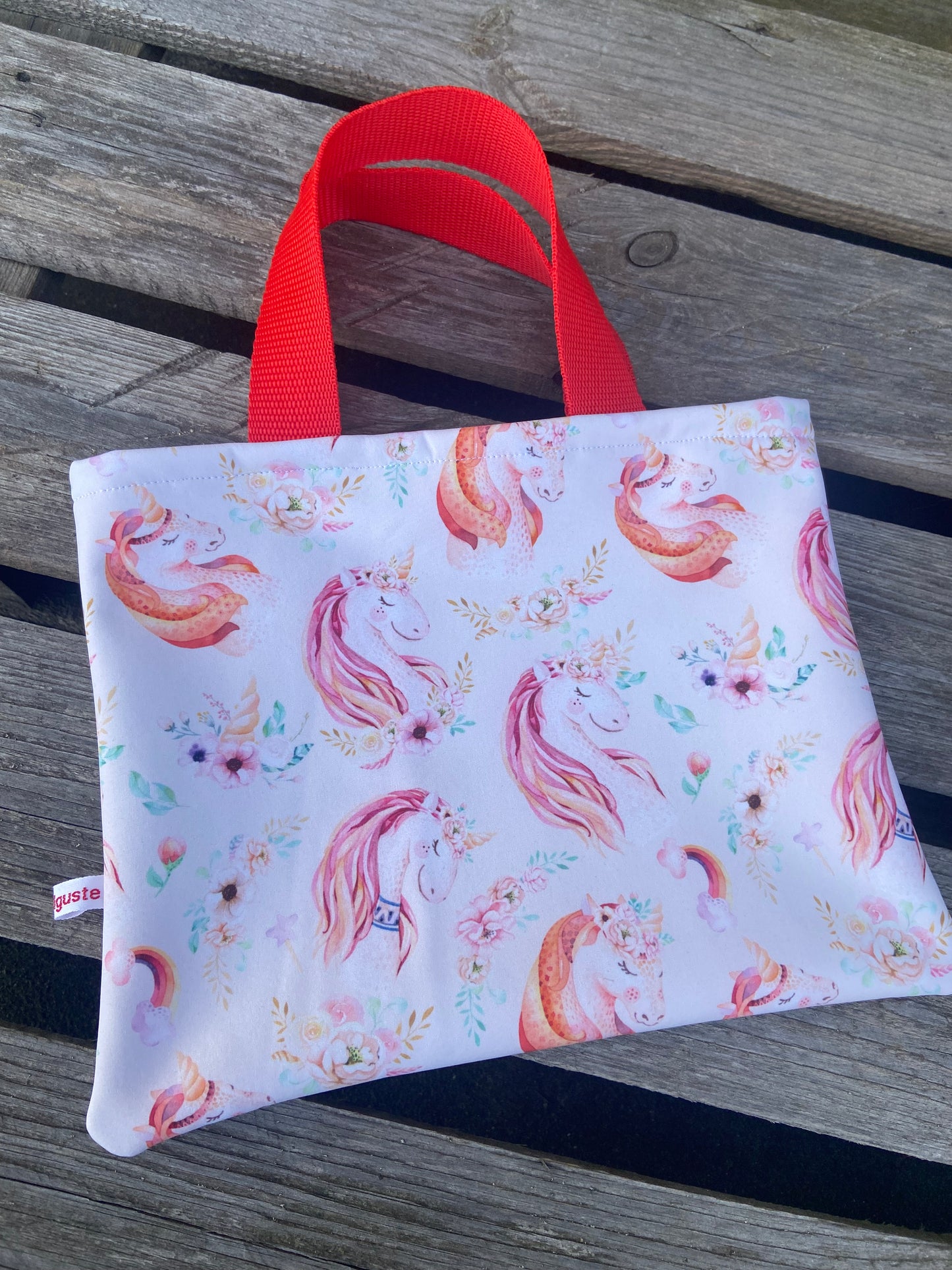 Freundebuch Einhorn Set Tasche , Geschenk Mädchen, Buch Erinnerungen , Kita Freunde , Kindergartenalbum