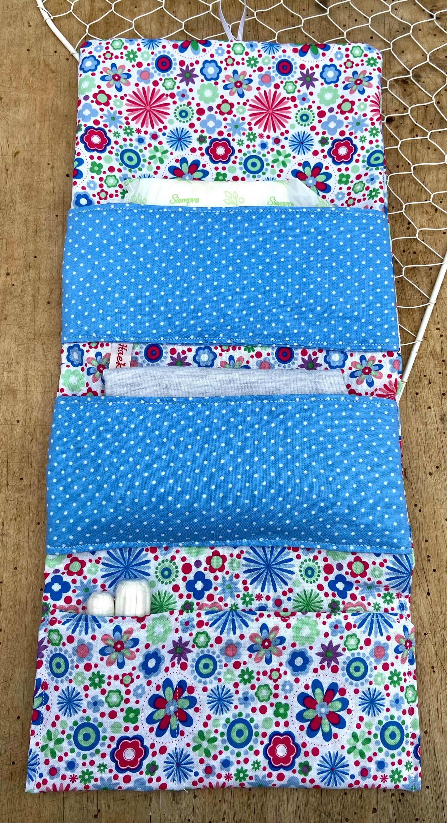 Kit Periode, Tasche Binden ,  Tampon , erste Periode, diskrete Tasche , nachhaltig