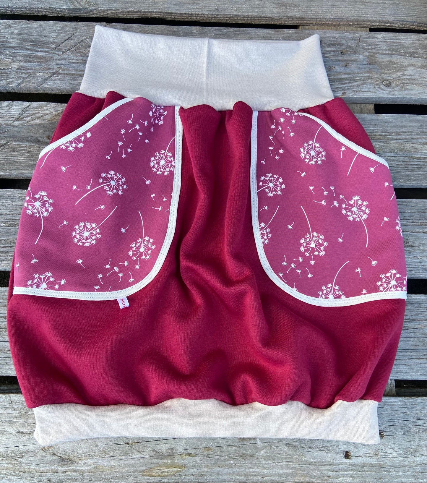 kuschel Sweat (M)Ein LieblingsOutfit Sweat Ballonrock Stirnband Stulpen Damen Rock Armstulpen komplett Outfit Frau warmer Rock Herbst Winter