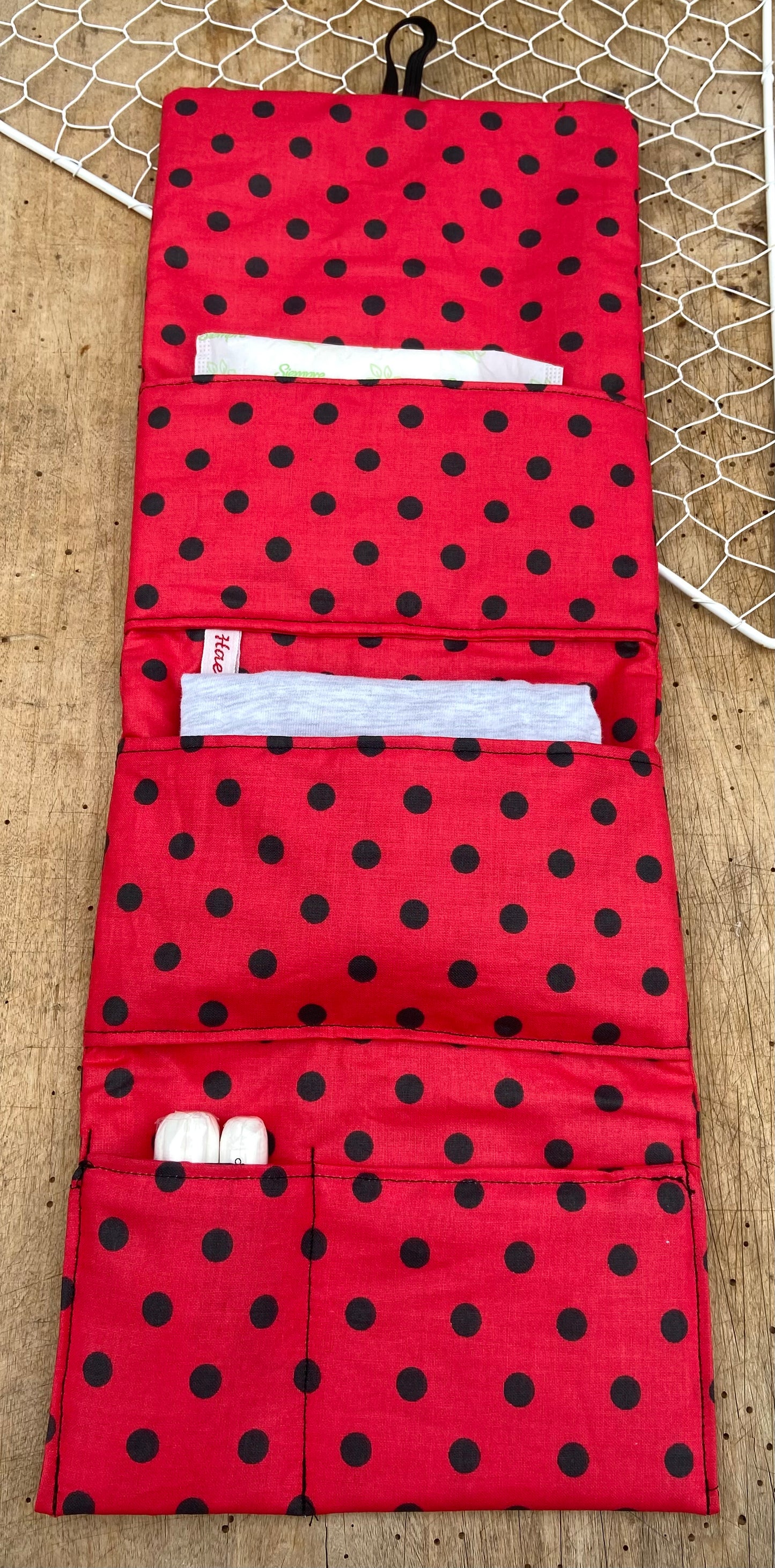 Kit Periode, Tasche Binden ,  Tampon , erste Periode, diskrete Tasche , nachhaltig