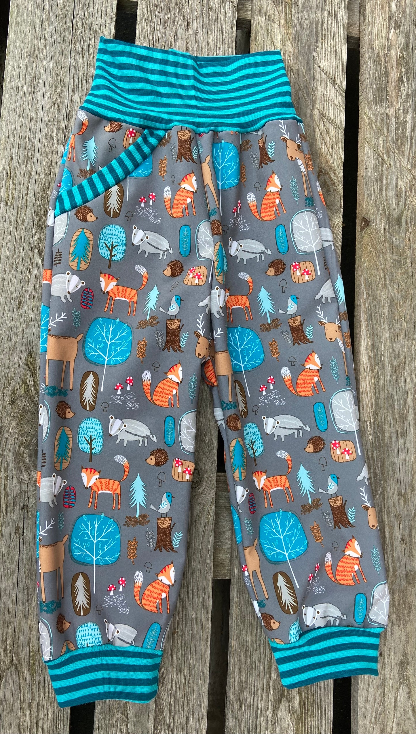 Softshell Hose Fuchs Matschhose Buddelhose Überhose Outdoor Pants gefütterte Hose unisex Waldkindergarten warme Hose