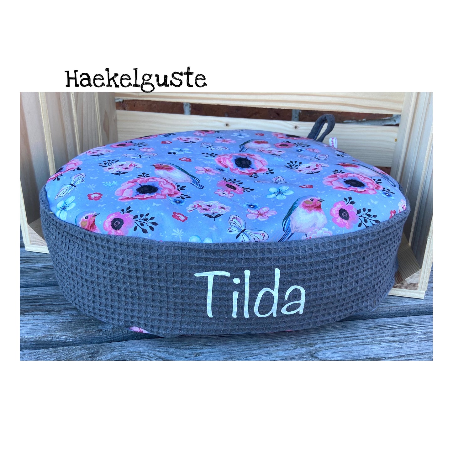 19 Farben - Sitzkissen / Softshell Bodenkissen / wasserfest/Personalisierbar/Kita/Morgenkreis/Kinderzimmer/Bodenkissen/Sitzplatz/Rund (Kopie) (Kopie) (Kopie)