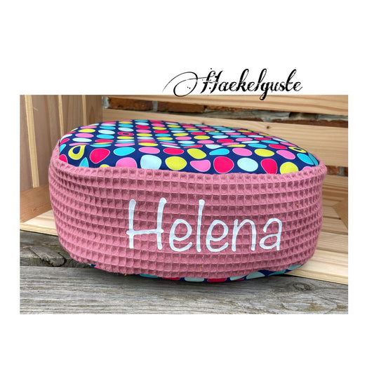 19 Farben - Sitzkissen / Softshell Bodenkissen / wasserfest/Personalisierbar/Kita/Morgenkreis/Kinderzimmer/Bodenkissen/Sitzplatz/Rund (Kopie) (Kopie) (Kopie)