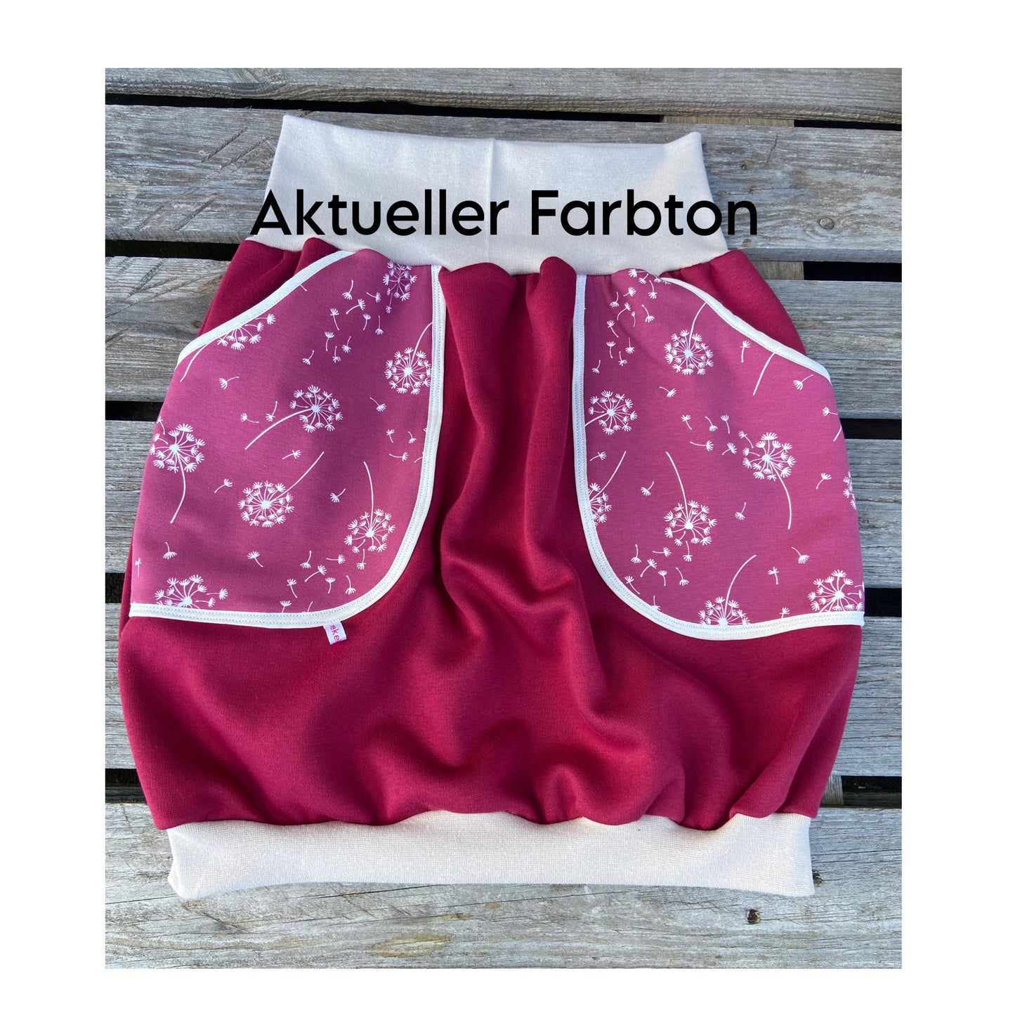 kuschel Sweat (M)Ein LieblingsOutfit Sweat Ballonrock Stirnband Stulpen Damen Rock Armstulpen komplett Outfit Frau warmer Rock Herbst Winter
