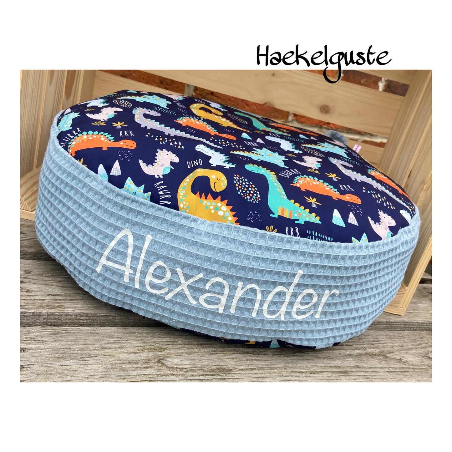 19 Farben - Sitzkissen / Softshell Bodenkissen / wasserfest/Personalisierbar/Kita/Morgenkreis/Kinderzimmer/Bodenkissen/Sitzplatz/Rund (Kopie) (Kopie) (Kopie)