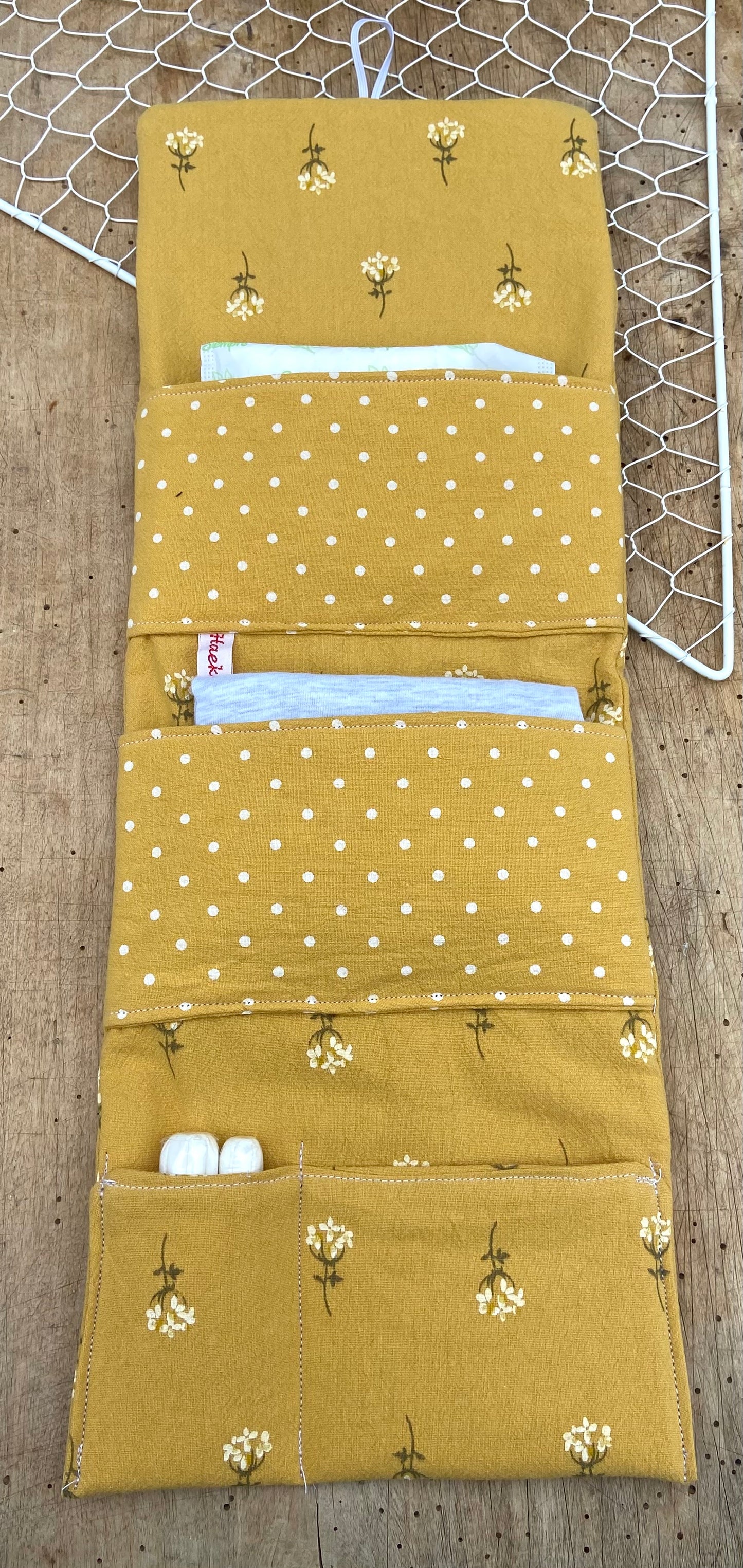 Kit Periode, Tasche Binden ,  Tampon , erste Periode, diskrete Tasche , nachhaltig