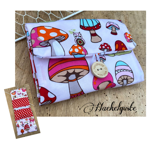 Kit Periode, Tasche Binden ,  Tampon , erste Periode, diskrete Tasche , nachhaltig