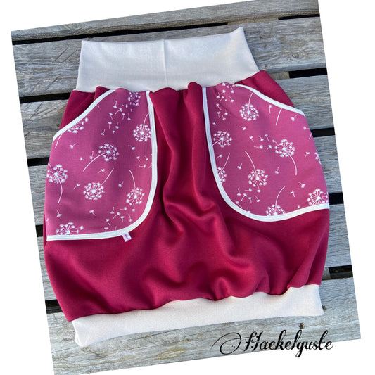 kuschel Sweat (M)Ein LieblingsOutfit Sweat Ballonrock Stirnband Stulpen Damen Rock Armstulpen komplett Outfit Frau warmer Rock Herbst Winter