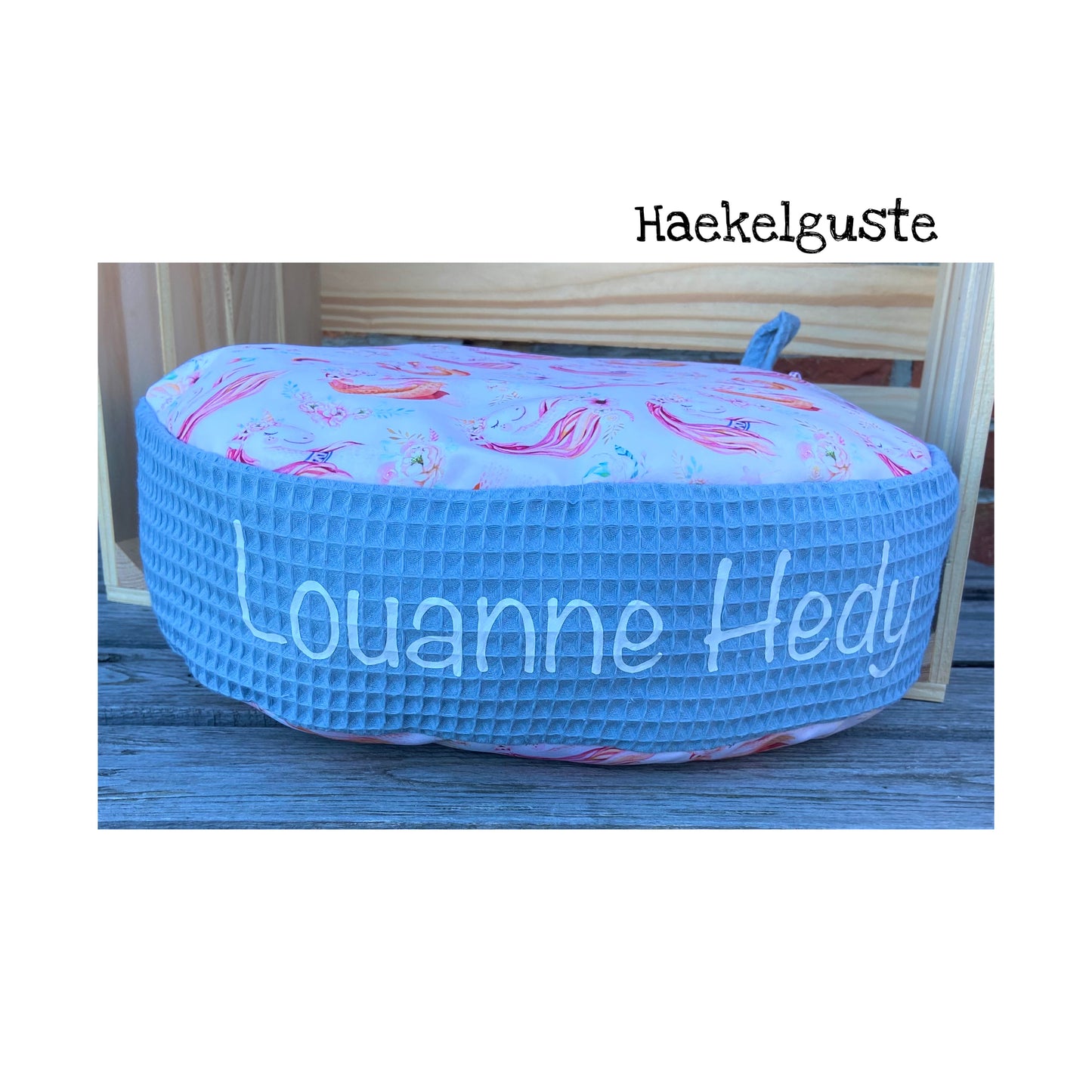 19 Farben - Sitzkissen / Softshell Bodenkissen / wasserfest/Personalisierbar/Kita/Morgenkreis/Kinderzimmer/Bodenkissen/Sitzplatz/Rund (Kopie) (Kopie) (Kopie)