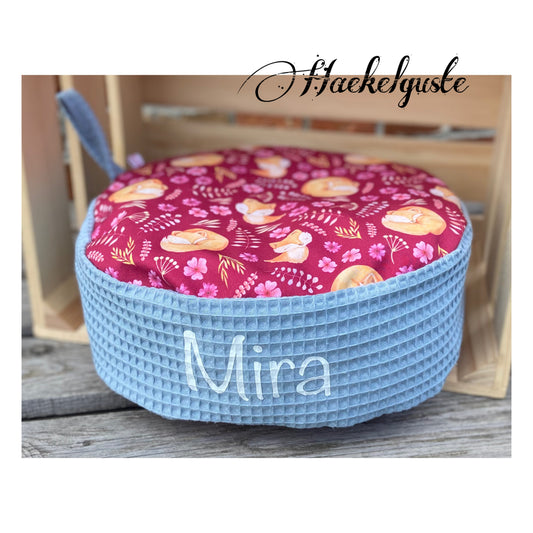 19 Farben - Sitzkissen / Softshell Bodenkissen / wasserfest/Personalisierbar/Kita/Morgenkreis/Kinderzimmer/Bodenkissen/Sitzplatz/Rund (Kopie) (Kopie) (Kopie) (Kopie) (Kopie)